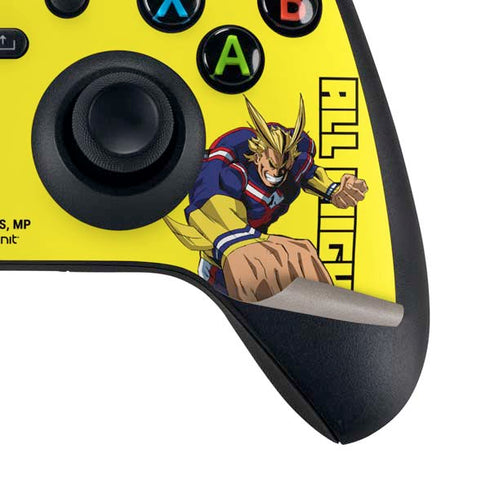 My Hero Academia All Might Season 5 Xbox Series X Controller Skin