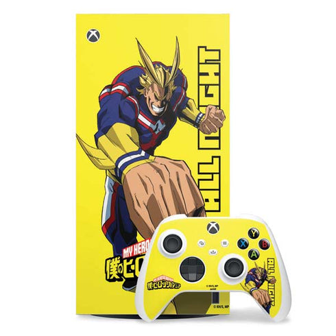 My Hero Academia All Might Season 5 XBox Series X Digital Edition Bundle Skin
