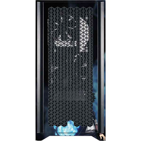 My Hero Academia Dabi Season 5 Corsair 4000D Tempered Glass Mid-Tower ATX Case Skin