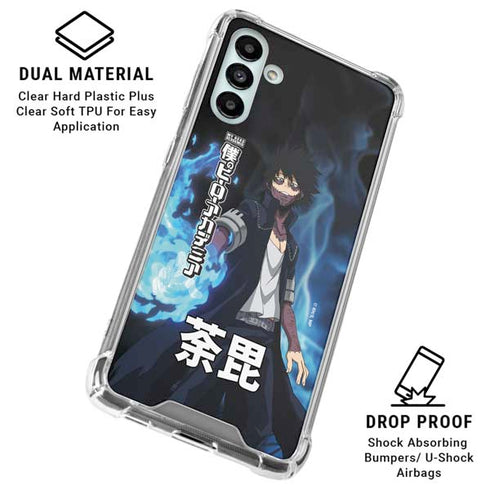 My Hero Academia Dabi Season 5 Galaxy A13 5G Clear Case