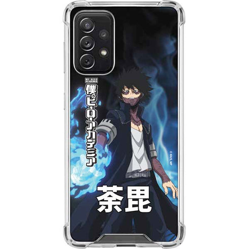 My Hero Academia Dabi Season 5 Galaxy A72 5G Clear Case