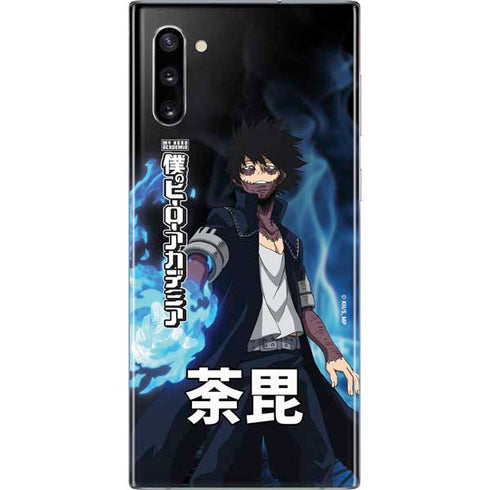 My Hero Academia Dabi Season 5 Galaxy Note 10 Skin