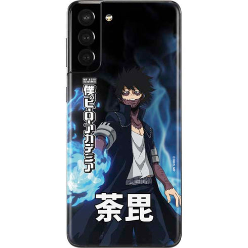My Hero Academia Dabi Season 5 Galaxy S21 Plus 5G Skin