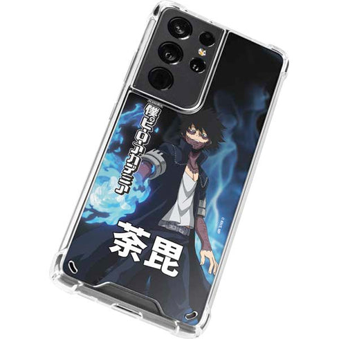 My Hero Academia Dabi Season 5 Galaxy S21 Ultra 5G Clear Case