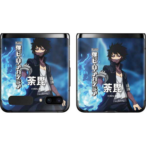 My Hero Academia Dabi Season 5 Galaxy Z Flip Skin