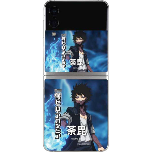 My Hero Academia Dabi Season 5 Galaxy Z Flip3 5G Skin