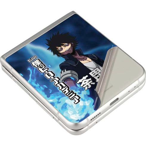 My Hero Academia Dabi Season 5 Galaxy Z Flip3 5G Skin