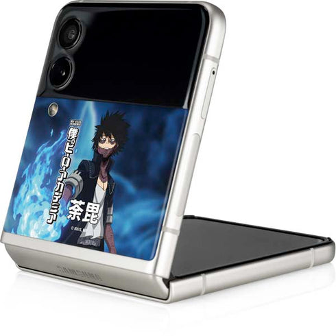 My Hero Academia Dabi Season 5 Galaxy Z Flip3 5G Skin
