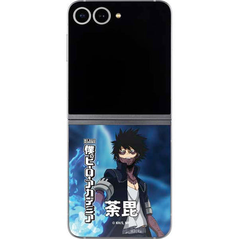 My Hero Academia Dabi Season 5 Galaxy Z Flip6 Skin