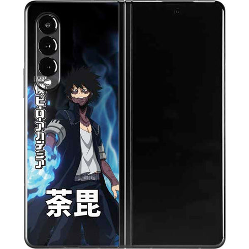 My Hero Academia Dabi Season 5 Galaxy Z Fold3 5G Skin