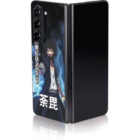 My Hero Academia Dabi Season 5 Galaxy Z Fold5 5G Skin