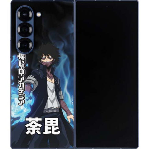 My Hero Academia Dabi Season 5 Galaxy Z Fold6 Skin