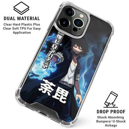 My Hero Academia Dabi Season 5 iPhone 15 Pro Clear Case