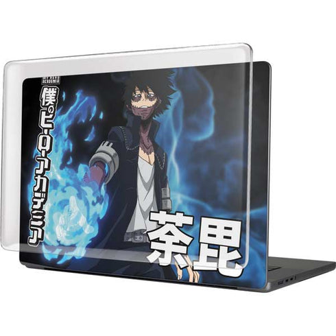 My Hero Academia Dabi Season 5 MacBook Pro 16in (2021-25) Case plus Skin