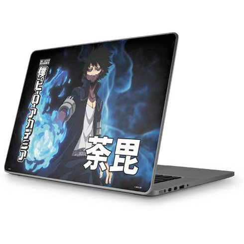 My Hero Academia Dabi Season 5 Apple MacBook Pro 17-inch Skin