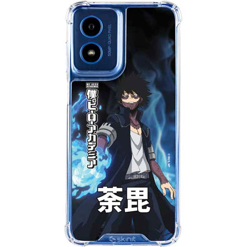 My Hero Academia Dabi Season 5 Moto G 5G (2024) Clear Case