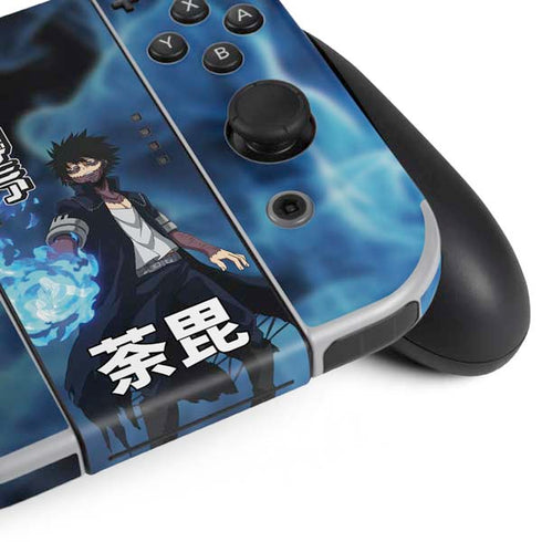 My Hero Academia Dabi Season 5 Nintendo Switch OLED (2021) Skin