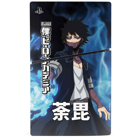 My Hero Academia Dabi Season 5 PS5 Slim Digital Edition Console Skin