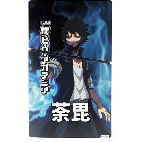 My Hero Academia Dabi Season 5 PS5 Slim Digital Edition Console Skin