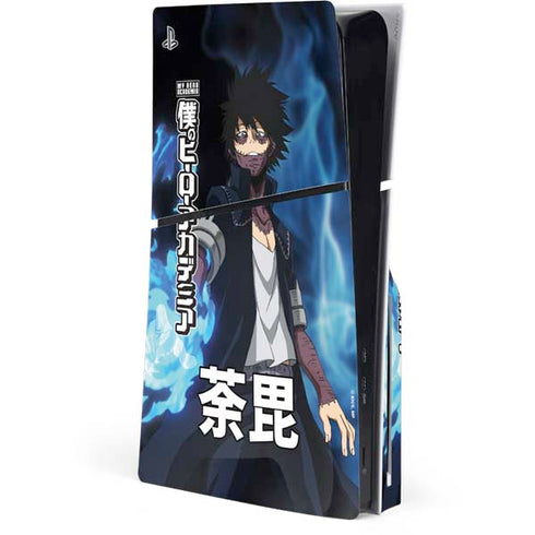 My Hero Academia Dabi Season 5 PS5 Slim Disk Console Skin
