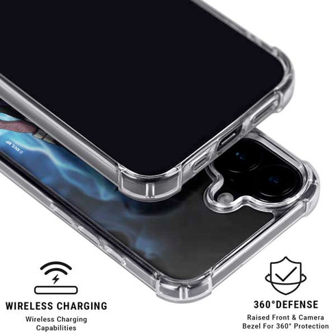 My Hero Academia Dabi Season 5 iPhone 16 Clear Case