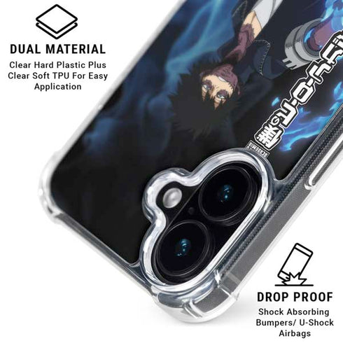 My Hero Academia Dabi Season 5 iPhone 16 Clear Case