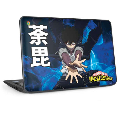 My Hero Academia Dabi Season 6 HP Chromebook Skin
