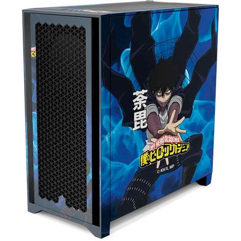 My Hero Academia Dabi Season 6 Corsair 4000D Tempered Glass Mid-Tower ATX Case Skin