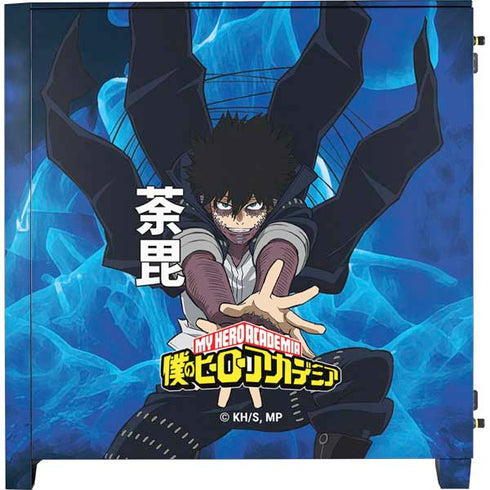 My Hero Academia Dabi Season 6 Corsair 4000D Tempered Glass Mid-Tower ATX Case Skin