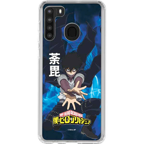 My Hero Academia Dabi Season 6 Galaxy A21 Clear Case