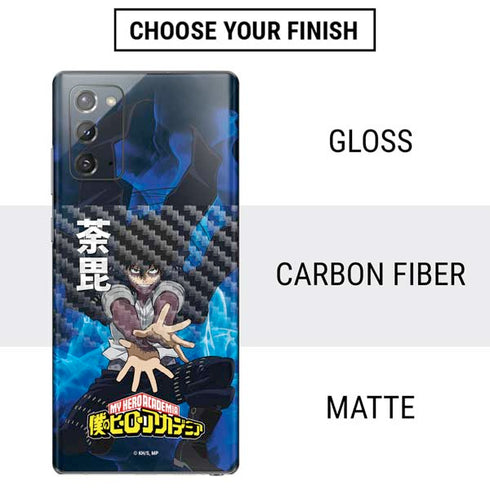 My Hero Academia Dabi Season 6 Galaxy Note20 5G Skin