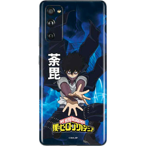 My Hero Academia Dabi Season 6 Galaxy S20 Fan Edition Skin