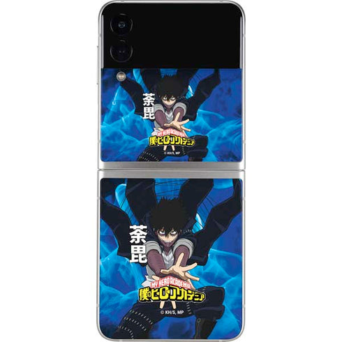 My Hero Academia Dabi Season 6 Galaxy Z Flip3 5G Skin