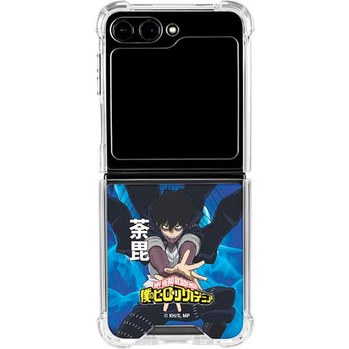 My Hero Academia Dabi Season 6 Galaxy Z Flip6 Clear Case