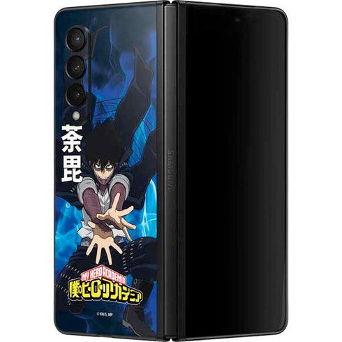 My Hero Academia Dabi Season 6 Galaxy Z Fold3 5G Skin
