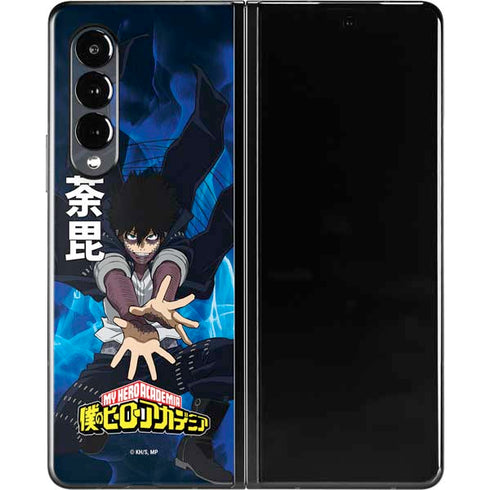My Hero Academia Dabi Season 6 Galaxy Z Fold3 5G Skin