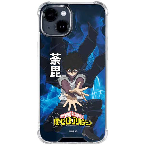 My Hero Academia Dabi Season 6 iPhone 14 Plus Clear Case