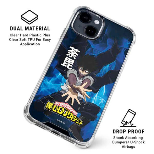 My Hero Academia Dabi Season 6 iPhone 14 Plus Clear Case