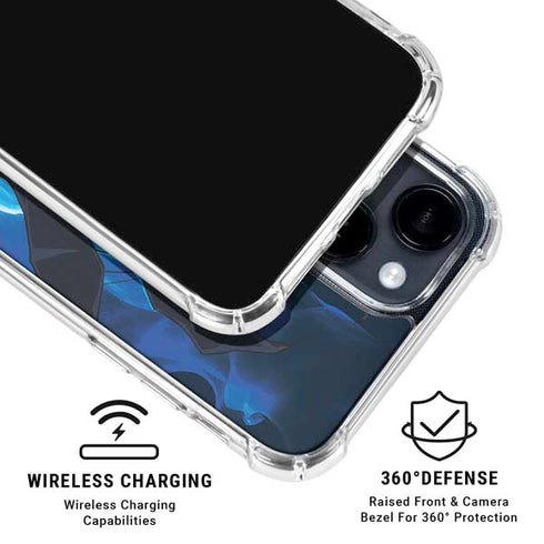 My Hero Academia Dabi Season 6 iPhone 14 Plus Clear Case