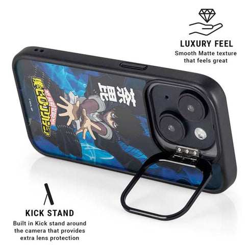 My Hero Academia Dabi Season 6 iPhone 15 Plus Kickstand Case