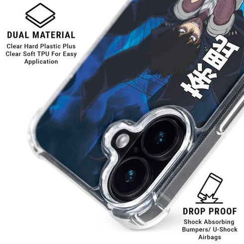 My Hero Academia Dabi Season 6 iPhone 16 Plus Clear Case