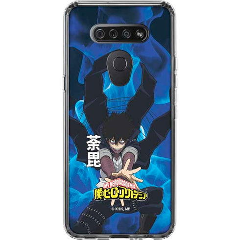 My Hero Academia Dabi Season 6 LG K51/Q51 Clear Case