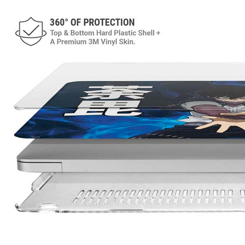My Hero Academia Dabi Season 6 MacBook Pro 15in (2016-19) Case plus Skin