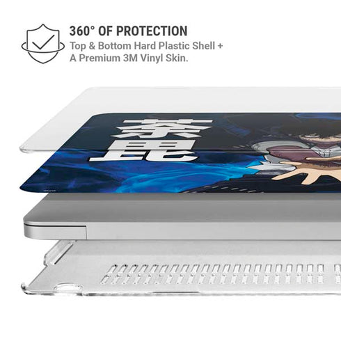 My Hero Academia Dabi Season 6 MacBook Pro 16in (2019-20) Case plus Skin