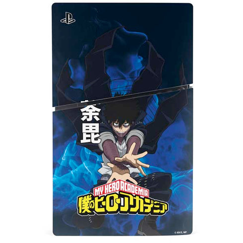 My Hero Academia Dabi Season 6 PS5 Slim Digital Edition Bundle Skin