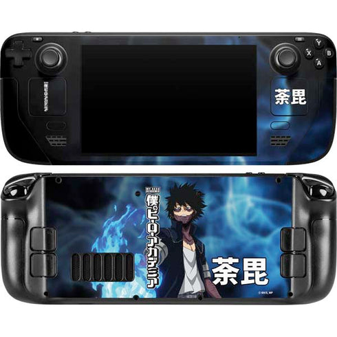 My Hero Academia Dabi Season 5 Steam Deck Handheld Gaming Computer OLED Skin