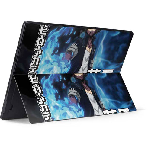 My Hero Academia Dabi Season 5 Surface Pro 7 Skin