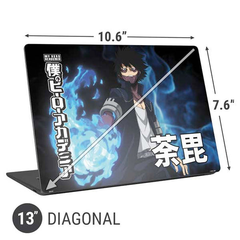 My Hero Academia Dabi Season 5 Universal Laptop 13in (10.6 x 7.6in) Skin