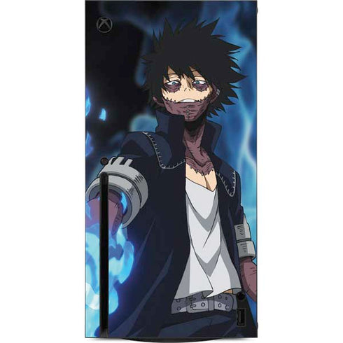 My Hero Academia Dabi Season 5 Xbox Series X Console Skin