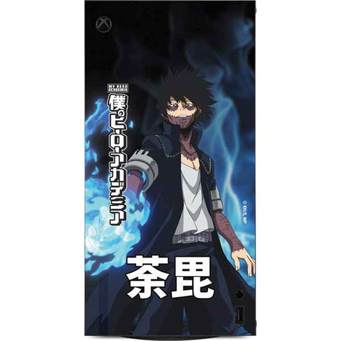 My Hero Academia Dabi Season 5 XBox Series X Digital Edition Console Skin